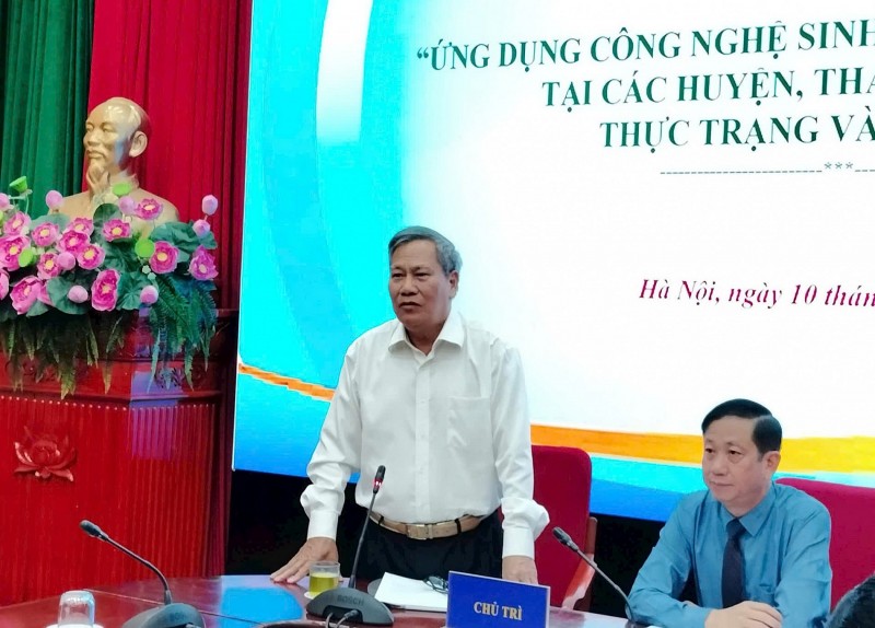 Breakthrough mechanisms needed to promote biotechnology application in Hanoi’s agriculture