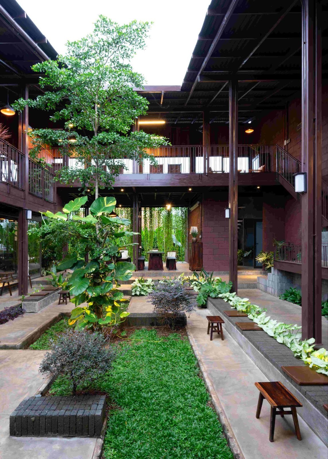 Coffee commune: A Green architectural space for community memory
