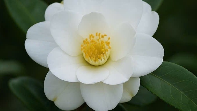White Camellia: Nature-Healing Ornamental Treasure
